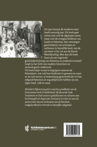 Palestina en Israël heruitgave - achterkant