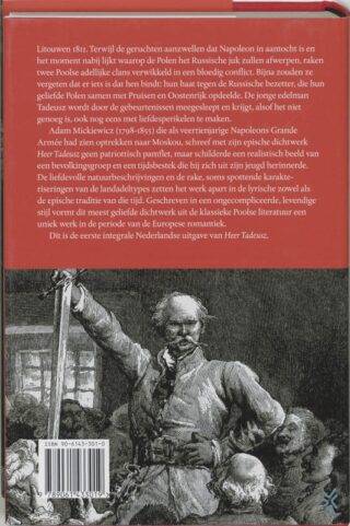 Heer Tadeusz, of De laatste strooptocht in Litouwen - achterkant
