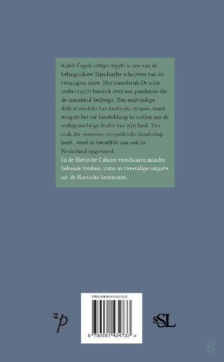 De witte ziekte - achterkant