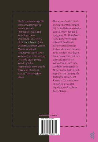 Het Nederlands van Tsjechov - achterkant