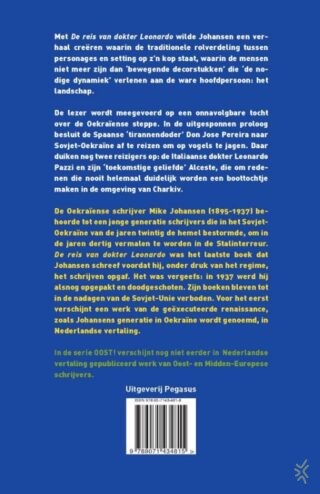 De reis van dokter Leonardo - achterkant