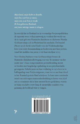 Dwars op de harde wind - achterkant