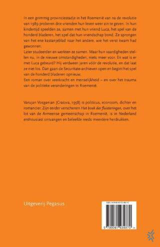 Het spel van de honderd bladeren - achterkant