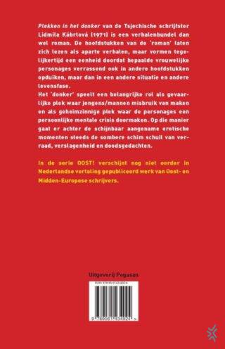 Plekken in het donker - achterkant