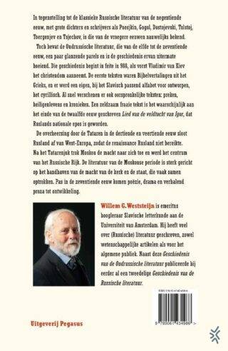 Geschiedenis van de Oudrussische literatuur - achterkant