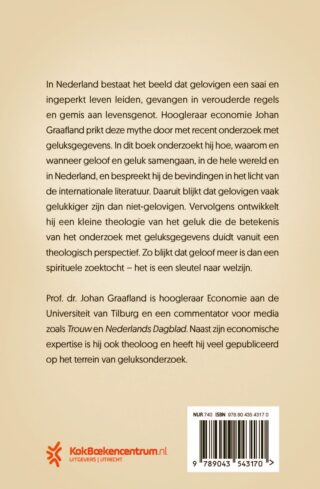 Geloven maakt gelukkig - achterkant