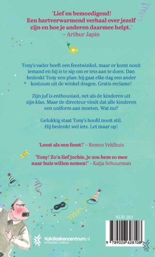 De geniale avonturen van Tony Confetti - achterkant