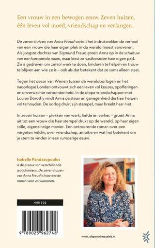 De zeven huizen van Anna Freud - achterkant