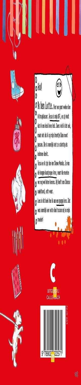 De verwoestende puppy - achterkant