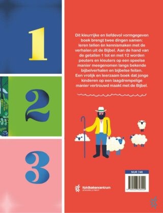Mijn eerste 123 bijbels getallenboek - achterkant