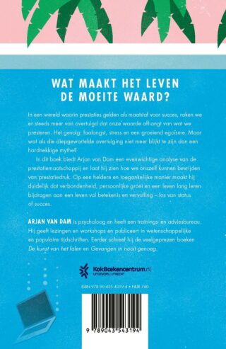 Succesvol naar de haaien - achterkant