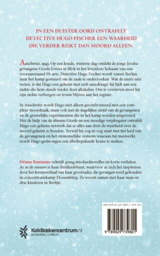 As in de sneeuw - achterkant