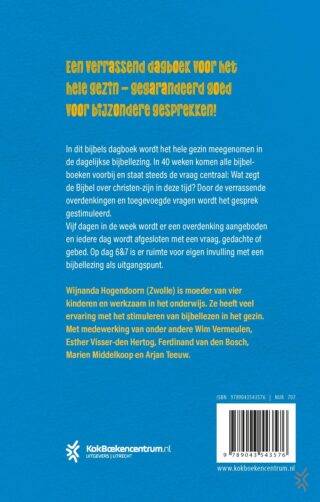 Samen de hele Bijbel door - achterkant
