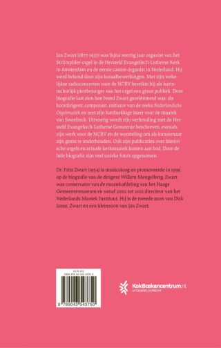 Jan Zwart - achterkant