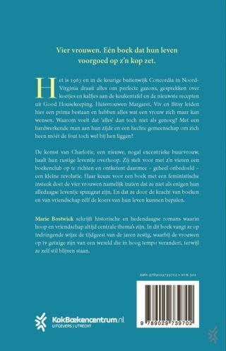 De boekenclub voor dwarse huisvrouwen - achterkant