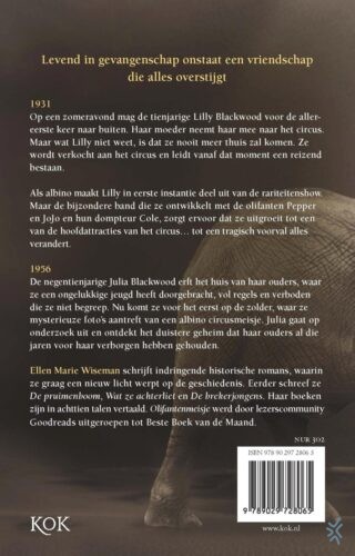 Olifantenmeisje - achterkant