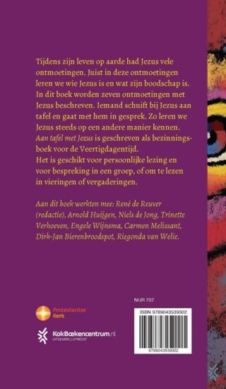 Aan tafel met Jezus - achterkant