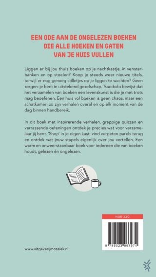 Tsundoku - de Japanse kunst van boeken verzamelen - achterkant