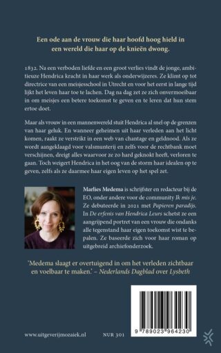 De erfenis van Hendrica Leurs - achterkant