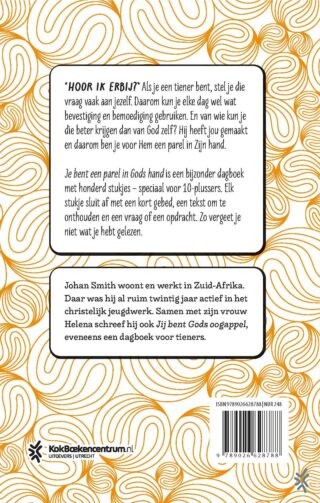 Je bent een parel in Gods hand - achterkant