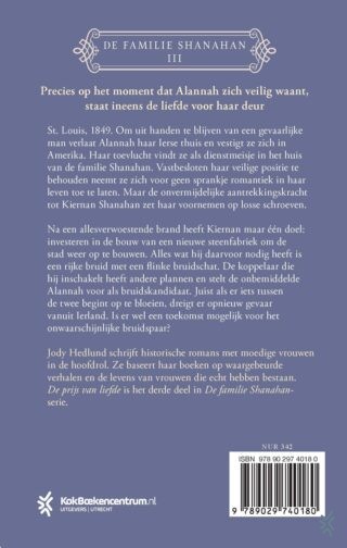 De prijs van liefde - achterkant