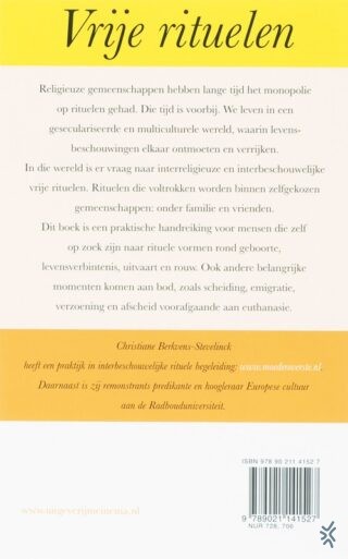 Vrije rituelen - achterkant