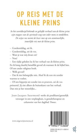 Op reis met de kleine prins - achterkant