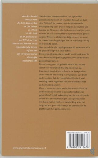 Geestelijke strijd - achterkant
