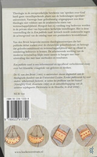 Een publieke zaak - achterkant