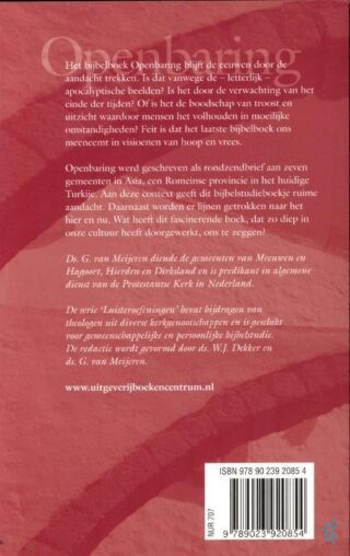 Openbaring - achterkant
