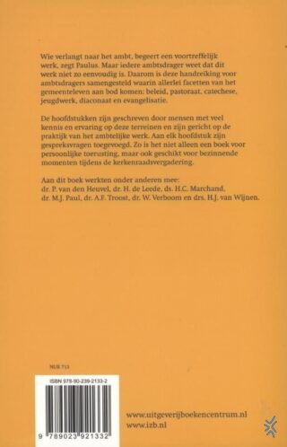 Een voortreffelijk werk - achterkant
