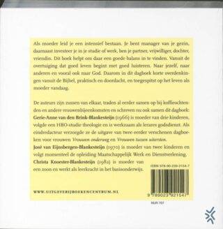 Bijna-elke-dagboek voor moeders - achterkant