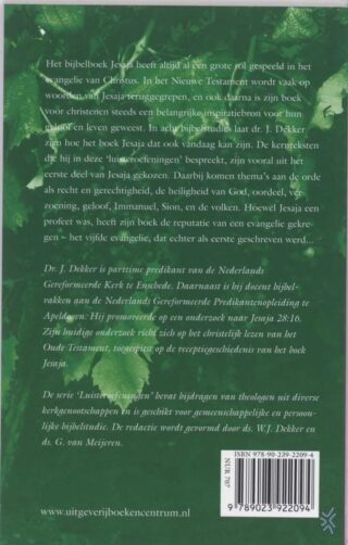 Jesaja - achterkant