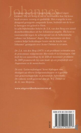 Evangelie van Johannes - achterkant