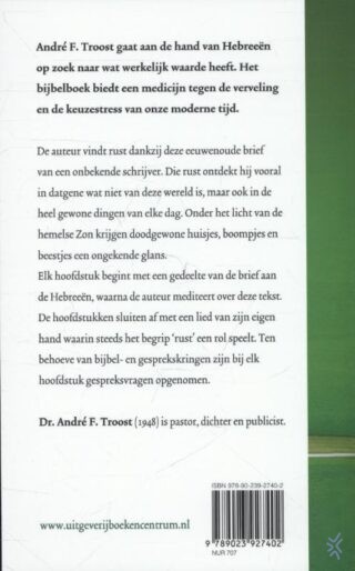 Kom tot rust - achterkant