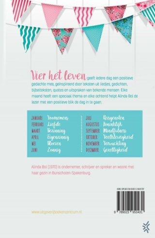 Vier het leven - achterkant