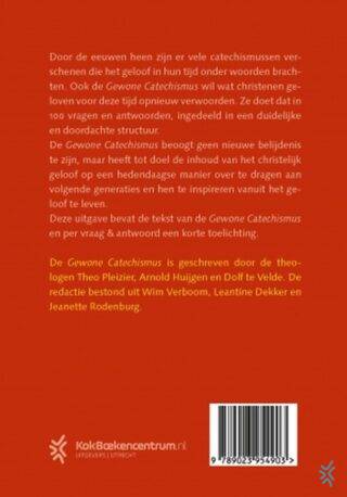 Gewone Catechismus (met toelichting) - achterkant