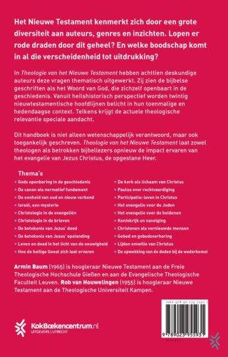 Theologie van het Nieuwe Testament - achterkant