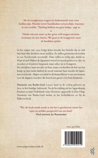 Mogen wij altijd in dit kamp blijven? - achterkant