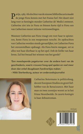 De zwarte koningin - achterkant