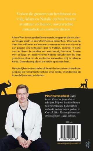 Fatsoenlijke mensen stelen olifanten - achterkant