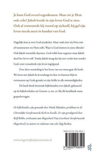 Struikelen over God - achterkant