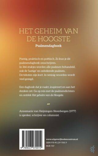 Het geheim van de Hoogste - achterkant