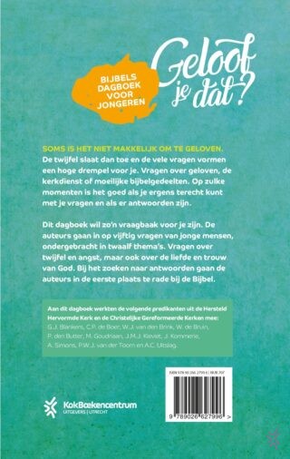 Geloof je dat? - achterkant