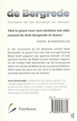 De bergrede - achterkant