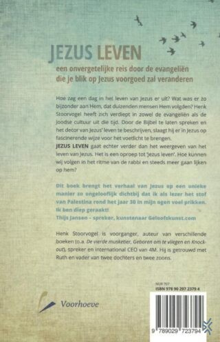 Jezus leven - achterkant