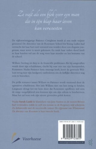 De directrice van Rosemere - achterkant