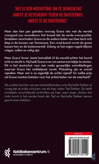 Het rode koord - achterkant