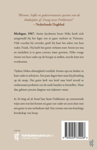 Zo hoog als de hemel - achterkant