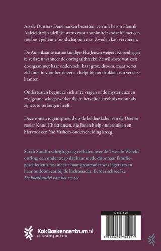 De roeier van Kopenhagen - achterkant